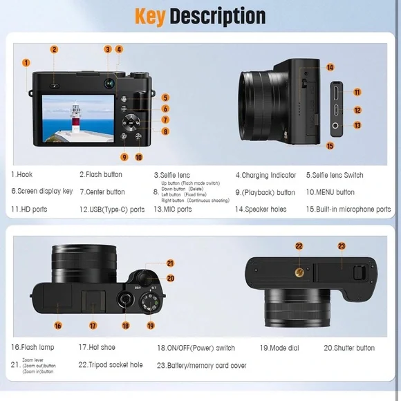 4K Digital Camera-brand New
